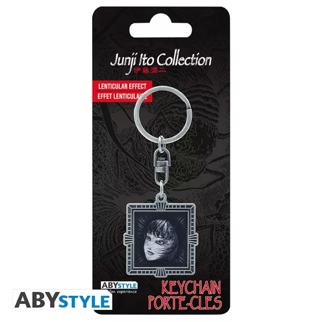 Breloczek Junji Ito - Cursed Reflection Tomie Lenticular - Horrory