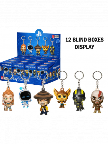 Breloczek PlayStation - Mini Hero Box (losowy wybór)