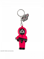Breloczek Squid Game - Soldier with Gun Squishy