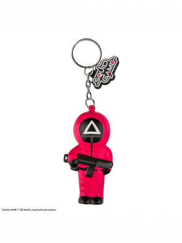Breloczek Squid Game - Soldier with Gun Squishy