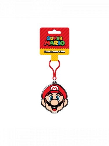 Breloczek Super Mario - Mario Torch Keychain