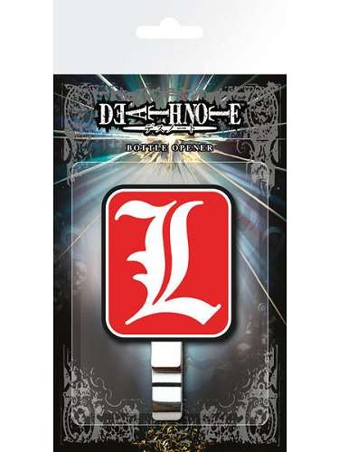 Otwieracz do butelek Death Note - L Logo