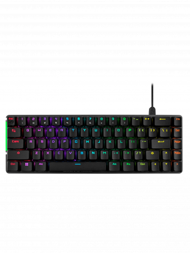 Klawiatura gamingowa ASUS ROG FALCHION ACE Black (NX RED / PBT ) - US (PC)