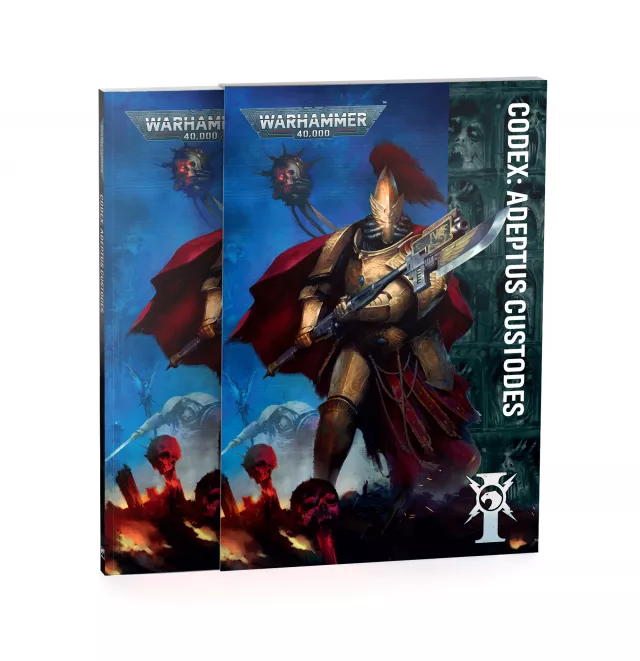 Książka W40k: Codex: Adeptus Custodes ENG - Warhammer