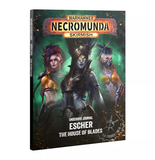 Książka Warhammer Necromunda: Underhive Journal - Escher - House of Blades - Gra planszowa