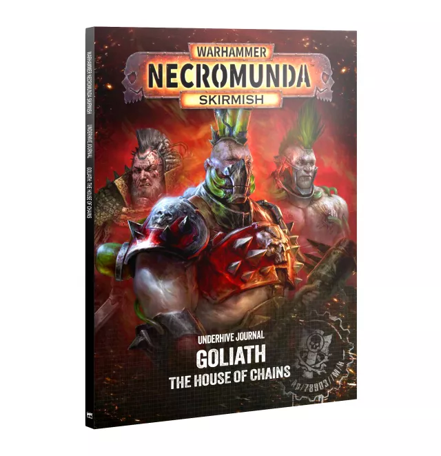 Książka Warhammer Necromunda: Underhive Journal - Goliath - House of Chains - Gra planszowa