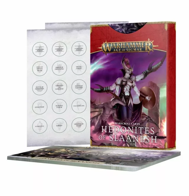 W-AOS: Warscroll Cards: Hedonites of Slaanesh