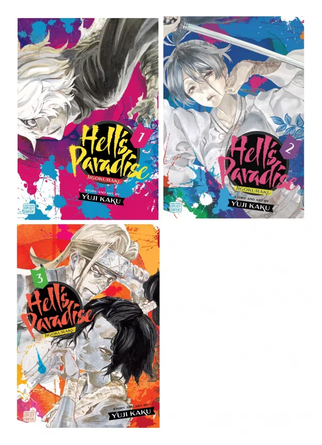 Zestaw komiks Hell's Paradise: Jigokuraku ENG 1-3 - Anime