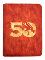 Okładka na książkę Dungeons & Dragons - 50th Anniversary Premium Zip Book & Character Folio (Ultra Pro)