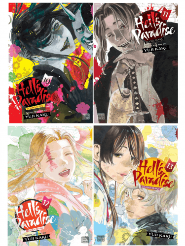 Zestaw komiks Hell's Paradise: Jigokuraku ENG 10-13