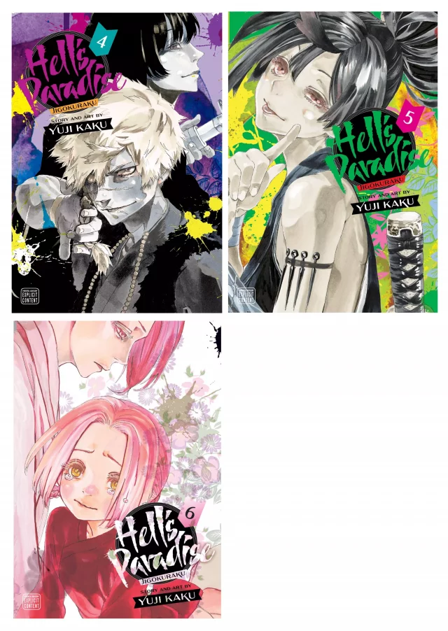 Zestaw komiks Hell's Paradise: Jigokuraku ENG 4-6 - Anime