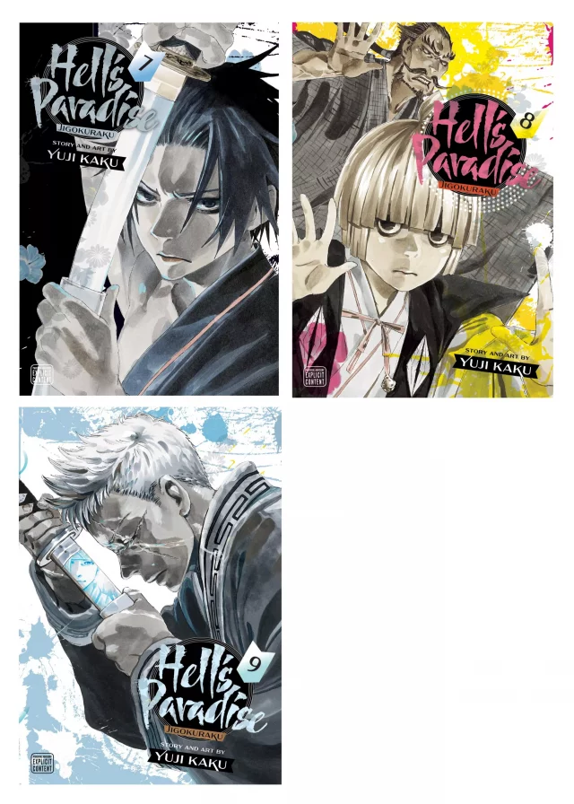 Zestaw komiks Hell's Paradise: Jigokuraku ENG 7-9 - Anime