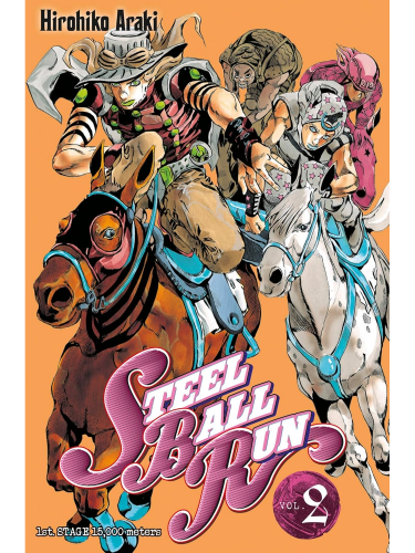 Komiks JoJo's Bizarre Adventure: Part 7- Steel Ball Run 2 ENG