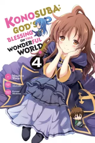 Komiks Konosuba: God's Blessing on This Wonderful World! Vol. 4 ENG - Japońskie