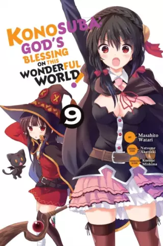 Komiks Konosuba: God's Blessing on This Wonderful World! Vol. 9 ENG - Japońskie