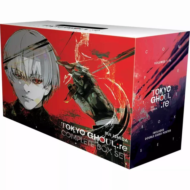 Komiks Tokyo Ghoul: re - Complete Box Set (vol. 1-16) + plakát