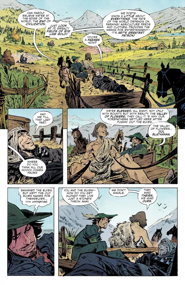 Komiks Wiedźmin- The Edge of the World ENG