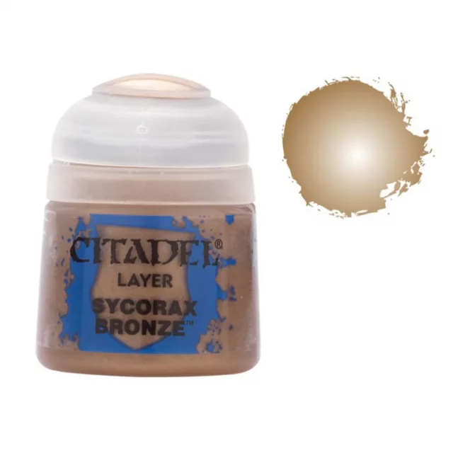 Citadel Layer Paint (Sycorax Bronze) - krycí barva, bronzová