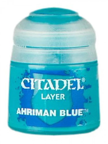 Citadel Layer Paint (Ahriman Blue) - farba kryjąca, niebieska