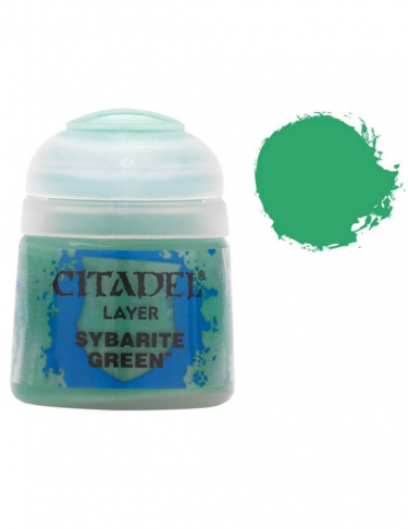 Citadel Layer Paint (Sybarite Green) - kryjąca farba, zielona