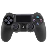 Silikonowy pokrowiec na kontroler DualShock 4 - czarny