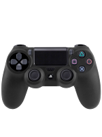 Silikonowy pokrowiec na kontroler DualShock 4 - czarny