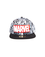 Marvel Czapka z daszkiem - Classic Red and White Logo