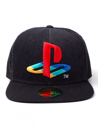 Czapka z daszkiem PlayStation - Denim Logo