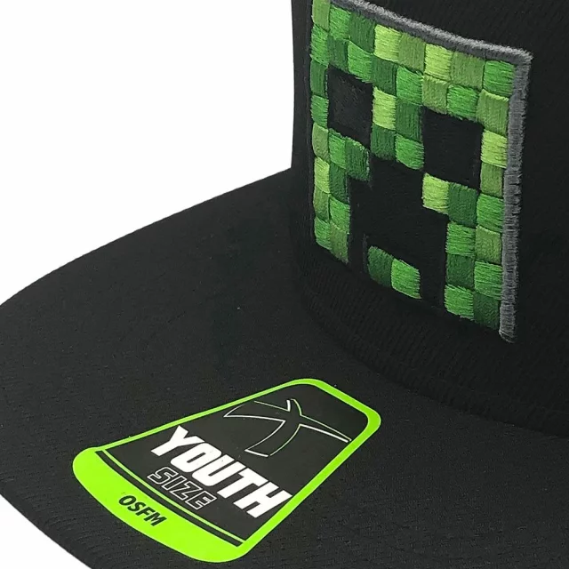 Kšiltovka dětská Minecraft - Creeper Face