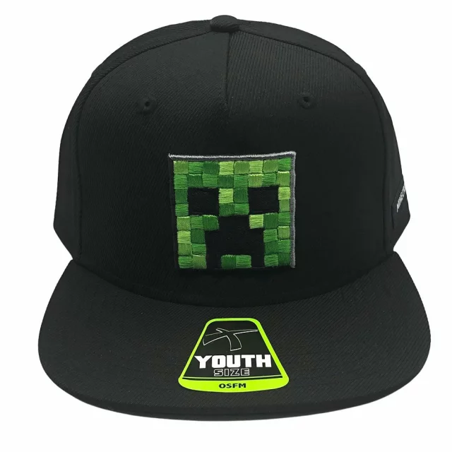 Kšiltovka dětská Minecraft - Creeper Face