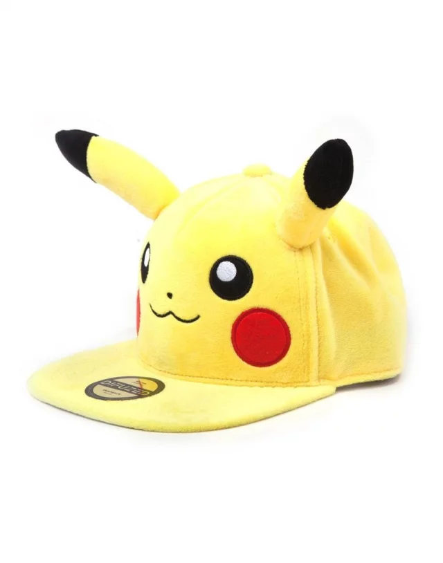 Czapka z daszkiem Pokémon - Pikachu Plush