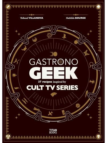 Książka kucharska Gastronogeek Special Cult Series Cookbook ENG