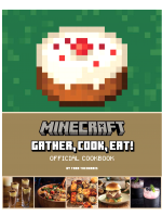 Książka kucharska Minecraft - Gather, Cook, Eat! Official Cookbook ENG