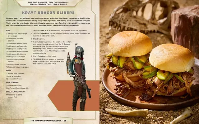 Książka kucharska Star Wars: The Mandalorian - Official Cookbook from the Edge of the Galaxy ENG - Książka