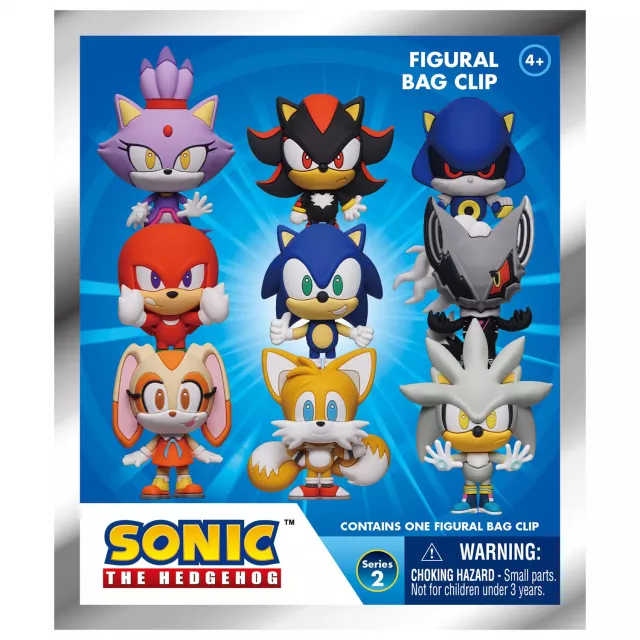 Klips na torby Sonic: The Hedgehog - Blind Box Series 1 (losowy wybór) - Naczynia kuchenne