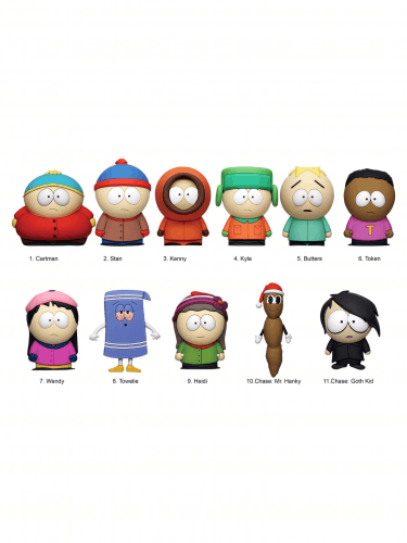 Klips na torby South Park - Blind Box Series 1 (losowy wybór)