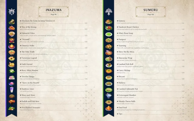 Kuchařka Genshin Impact Official Cookbook: Culinary Journeys Across Teyvat ENG