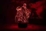 Lampka Attack on Titan - Levi & Erwin Smith - Anime