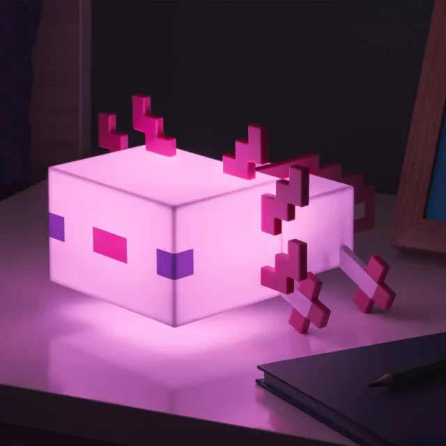 Lampka Minecraft - Axolotl (21 cm)