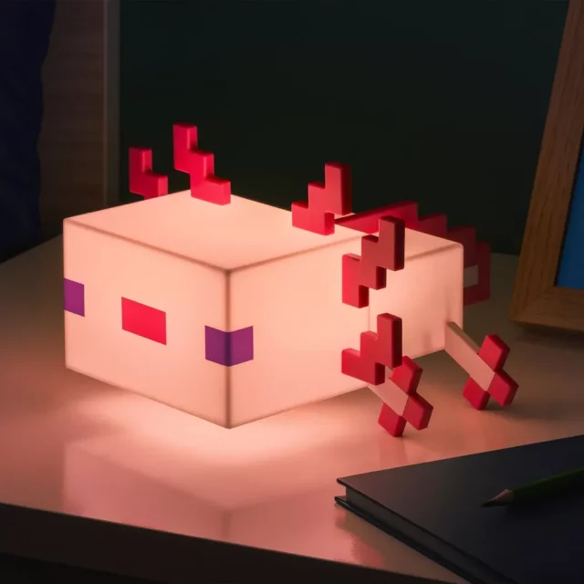 Lampka Minecraft - Axolotl (21 cm)