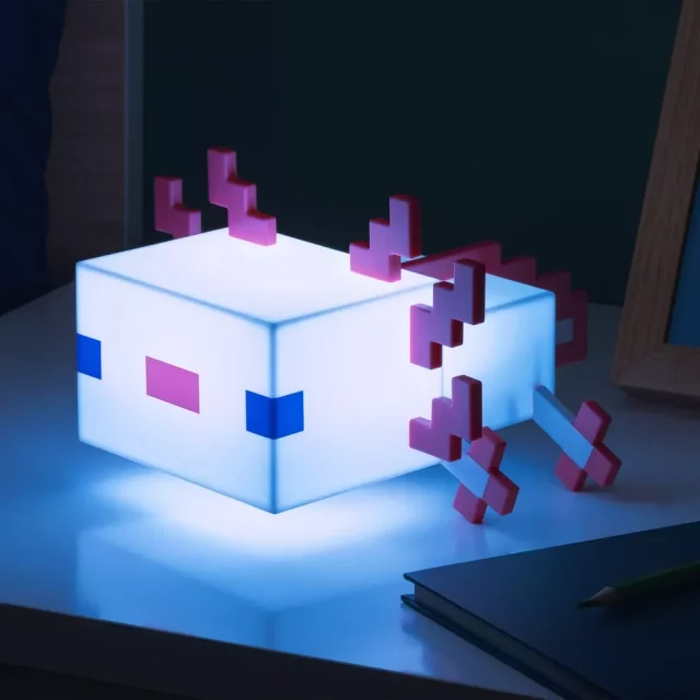Lampka Minecraft - Axolotl (21 cm)