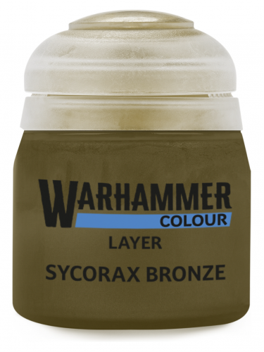 Warhammer Colour Layer Paint (Sycorax Bronze) - brązowy