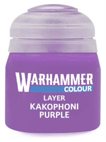 Warhammer Colour Layer Paint (Kakophoni Purple) - fioletowy