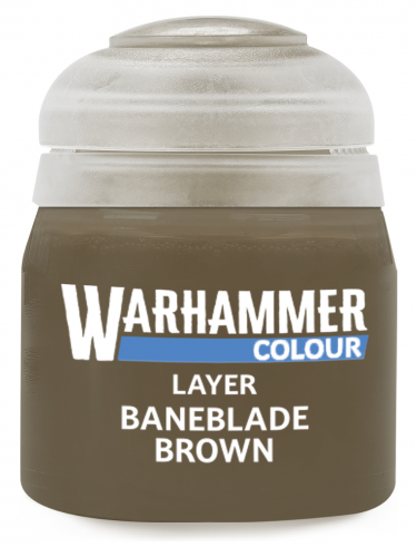 Warhammer Colour Layer Paint (Baneblade Brown) - brązowy
