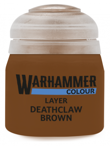 Warhammer Colour Layer Paint (Deathclaw Brown) - brązowy