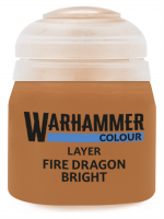 Warhammer Colour Layer Paint (Fire Dragon Bright) - pomarańczowy