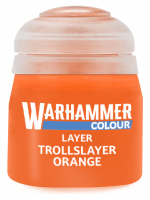 Warhammer Colour Layer Paint (Trollslayer Orange) - pomarańczowy