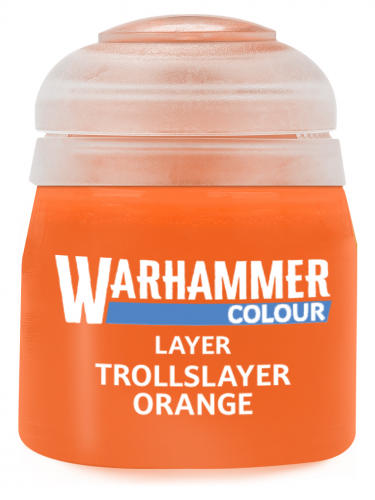 Warhammer Colour Layer Paint (Trollslayer Orange) - pomarańczowy