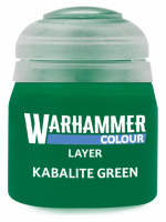 Warhammer Colour Layer Paint (Kabalite Green) - zielony