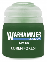 Warhammer Colour Layer Paint (Loren Forest) - zielony